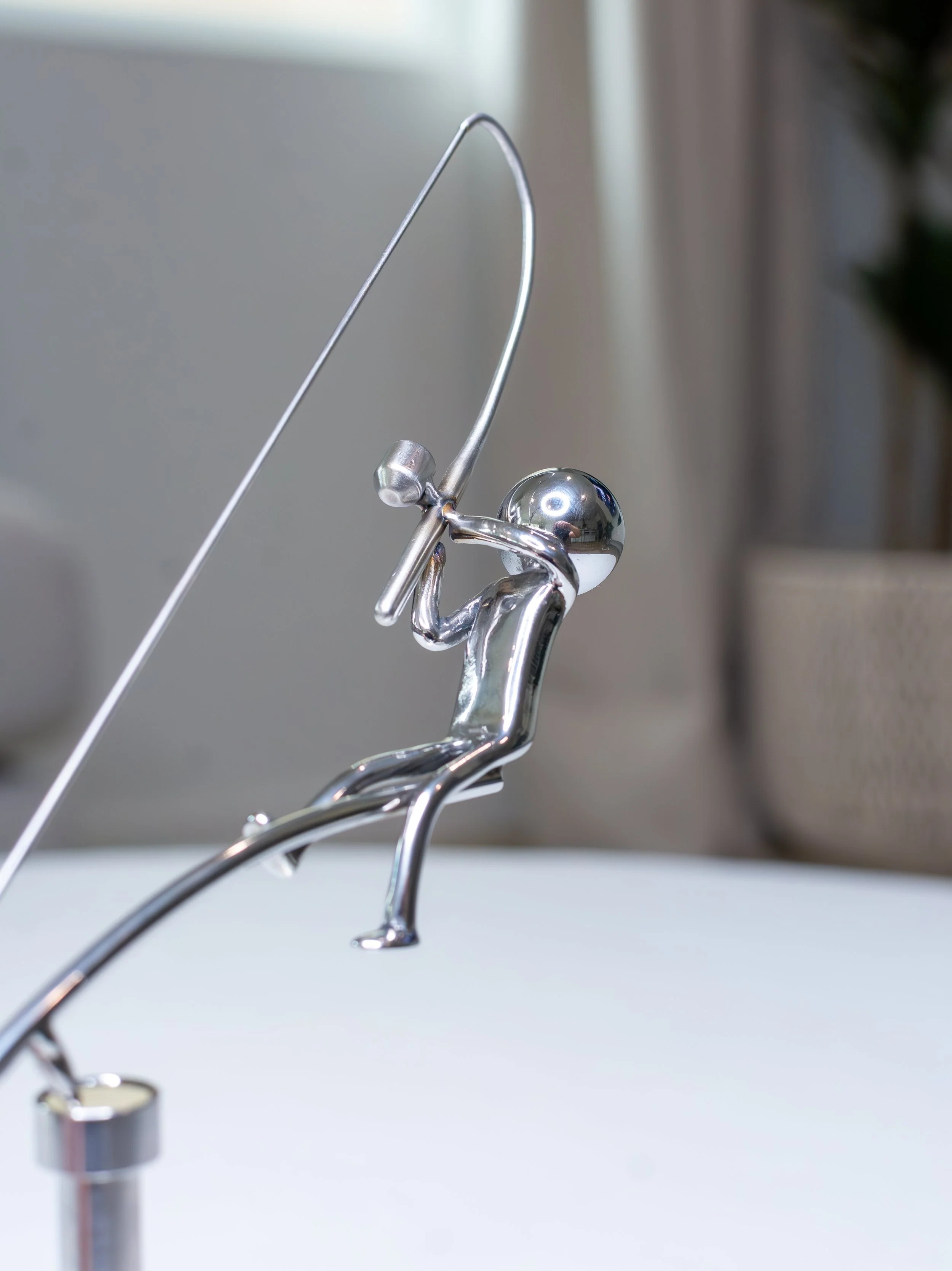 🎣The Fisherman Balancing Sculpture - Image 5
