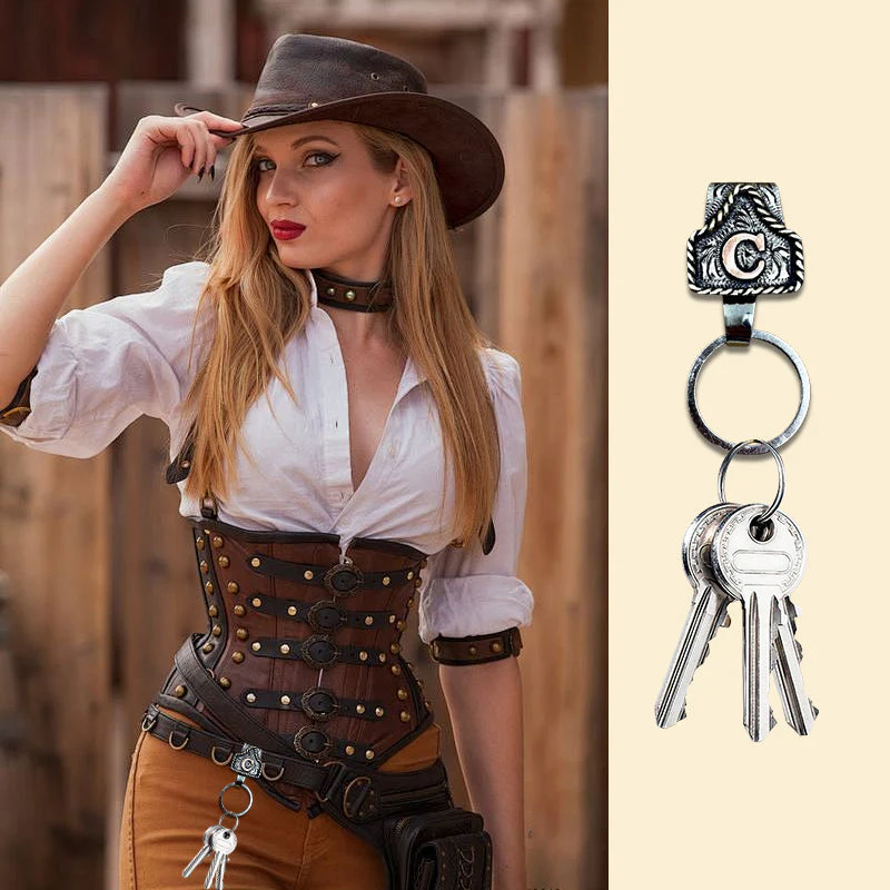 Vintage Letter Keychain - Image 7